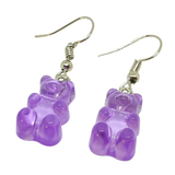 Jelly Belly Gummy Bear Earrings