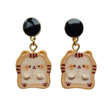 Toasty Kitty Earrings