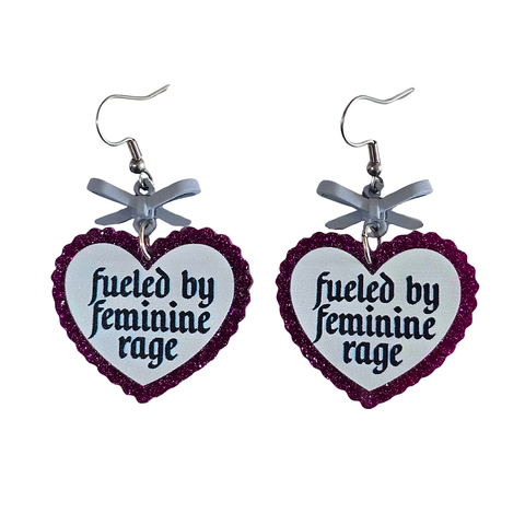 Fueled by Feminine Rage 🔥Earrings