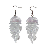 Glittery Jellyfish Earrings