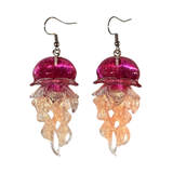 Glittery Jellyfish Earrings