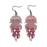 Glittery Jellyfish Earrings