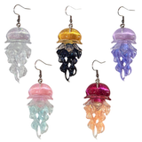 Glittery Jellyfish Earrings