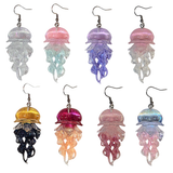 Glittery Jellyfish Earrings