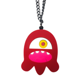 Cyclops Monster Acrylic Necklace