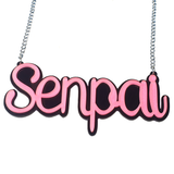 Notice me Senpai! >_< Statement Acrylic Necklace
