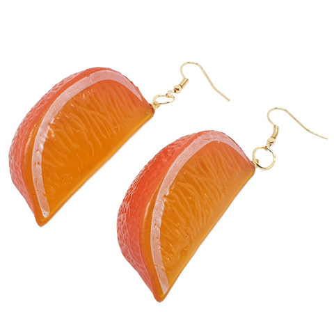 Juicy! Chunky Fruit Slice Earrings