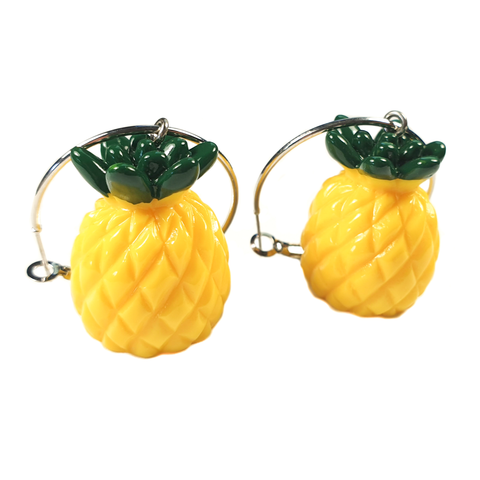 Chunky Pineapple Earrings
