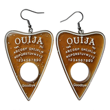 Glitter Resin Ouija Board Earrings