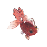Goldfish Hoop Earrings