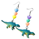 Dinosaur Toy Earrings