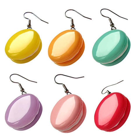 Colourful Macaron Earrings