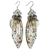 Dainty Butterfly Wing Earrings