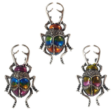 Metallic Beetle Brooch