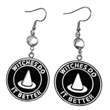 Spooky 'Witches do it better' Earrings