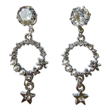 Silver Starlight Earrings