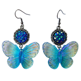 Dreamy Iridescent Butterfly Earrings