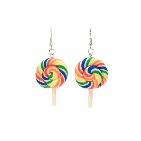Swirly Lollipop Earrings - cheeky-trendy